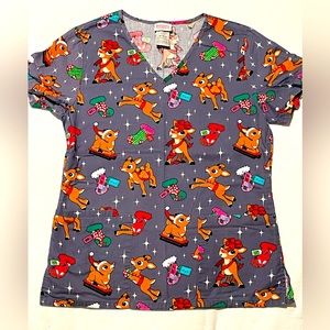 XS RUDOLF Scrub Top